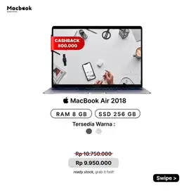 ONLY ONE UNIT! MACBOOK PRO 2018 13 16/256GB