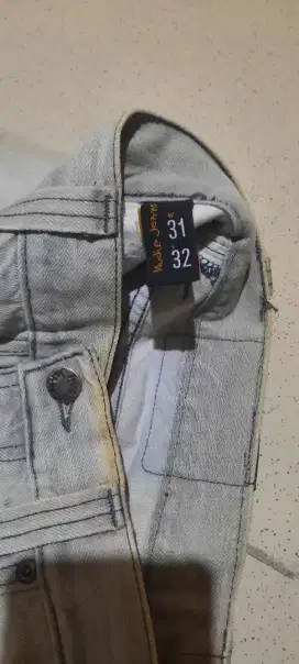 Nudie jeans grim tim sunbleach grey PRELOVED size 31