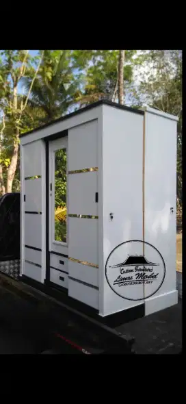 Almari pakaian murah