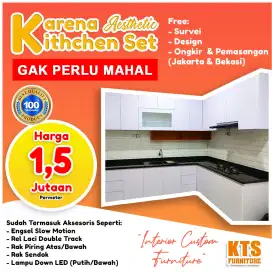 PROMO TERMURAH!!! - KITCHEN SET, KAMAR SET, BACKDROP TV, LEMARI CUSTOM