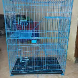Kandang kucing dll 75x50x100cm Baru full today alas
