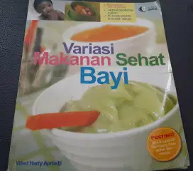 Buku Variasi Makanan Sehat Bayi