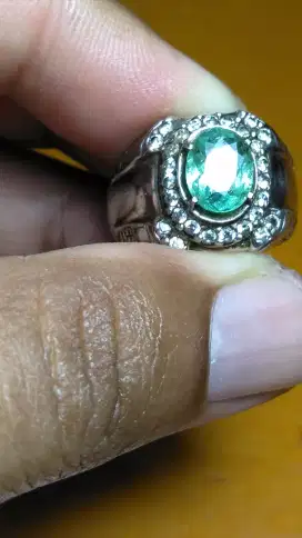 Paraiba Tourmaline 1.55 ct like Emerald Jamrud Zamrud