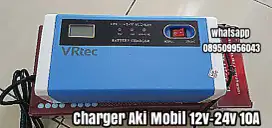 charger aki 12/24v 10A mobil truk dll