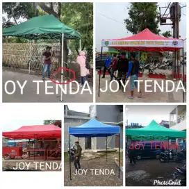 Joy tenda,gudang tenda lipat, kain atap, dinding