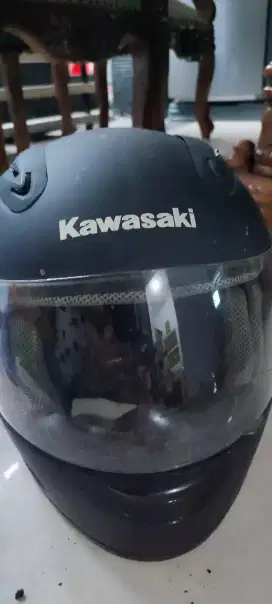 Helm full face NINJA KAWASAKI