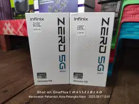 Infinix Zero 5G 2023 8GB+5GB/256GB Orange/White Baru Resmi