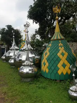 Pusat pengrajin kubah masjid sukabumi cibadak cianjur