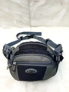 Tas Import Eks Slazenger Pinggang Waistbag Outdoor Kanvas