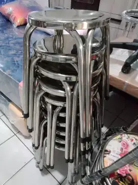 KURSI BANGKU BESI STAINLESS