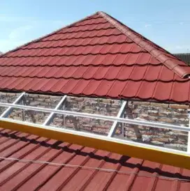 Usuk bajaringan genteng metal pasir galvalum kanopi plafon
