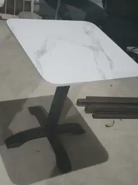 Meja kaki besi cakep