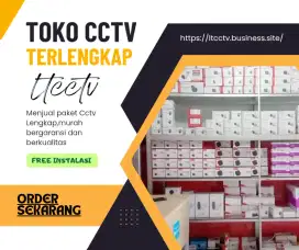JUAL PAKET CCTV WIFI CCTV ANALOG FREE PASANG