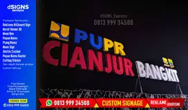 Letter Sign Huruf Timbul | Neon Box | Papan Nama | Billboard | Signbox