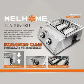 WELHOME panggangan roaster 2 tunggku baru