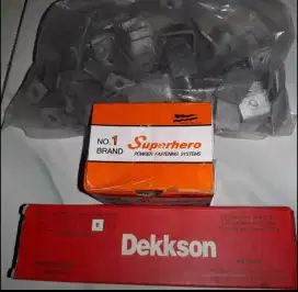 Paku ramset tipe hilti merk random per 3 buah barang isi masing2 100bh