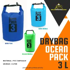 Dry Bag Ocean Pack 3L / Mini Dry Bag Waterproof / Tas Anti Air
