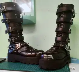 Galaxy gothic boots mode extreme metal