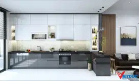 DESIGN INTERIOR, KITCHEN SET MINIMALIS TERBARU