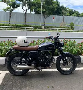 Jual Kawasaki TR W175 modif Tracker