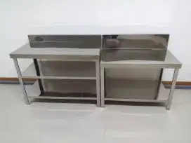 MEJA DAPUR STAINLESS