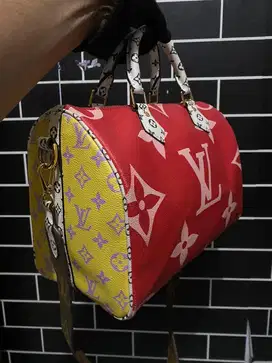 Tas wanita lv speedy bandoeliere giant 30 rare