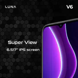 PROMO LUNA V6 6/128Gb BNIB grs resmi 1th cod Bdg kota Free Ongkir