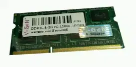 Baru Ram Sodimm Laptop 8GB Ddr3l Pc3L Pc12800 V-Gen