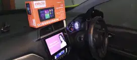 Pemasangan head unit android orca 9 inc di Brio/Mobilio/BRV ram 2/32