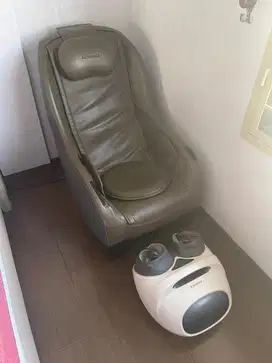 Kursi Bangku Pijat Terapi + Mesin Kaki Pijat Advance Premium!!