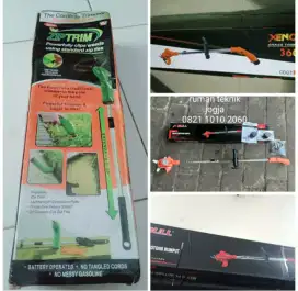 (rumah teknik jogja)potong rumput model batre, harga mulai 250rb