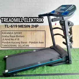 Alat Olahraga Treadmill Elektrik Multi Fungsi TL-619 Harga Murah