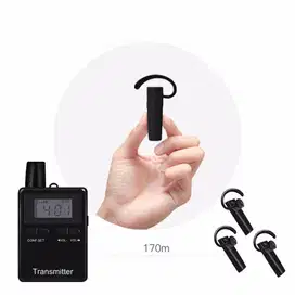 paket 1 transmitter + 50 receiver Tour Guide System bluetooth umroh