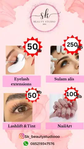 PROMO EYELASH , SULAM , NAIL ART DLL