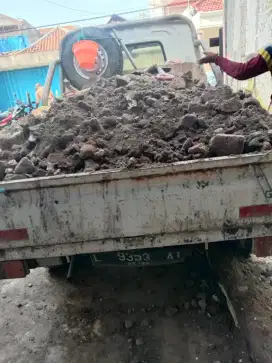 Jasa Buang Puing2,Gragal ,sampah bangunan/proyek&pengurukan per pickup