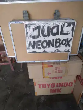 Jual neon box iklan