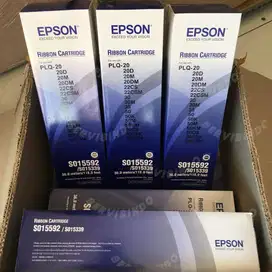 Pita printer / ribbon cartridge epson PLQ20/PLQ30 isi 3 pcs TERMURAH!