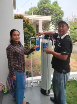 Filter saringan air pompa sumur bor tanah/PDAM PAM warna keruh kotor