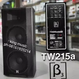 Beta3 TW215A 1500watt double 15in garansi resmi