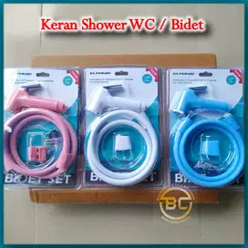 Jet Shower Bidet Shower Toilet Set Warna ukuran 1/2 inch Murah Bagus