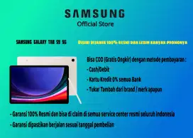 Bisa COD Samsung Tab S9 5G 128GB Cash,Tukar Tambah dan Cicilan 0%