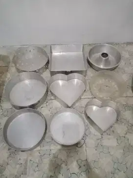 Cetakan kue, roti dll