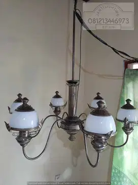 LAMPU GANTUNG JAWA LAMPU GANTUNG ANTIK KUNINGAN