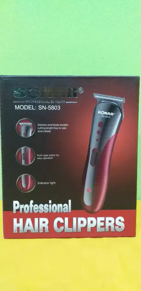 Hair Clippers portabel recharging berkualitas bagus