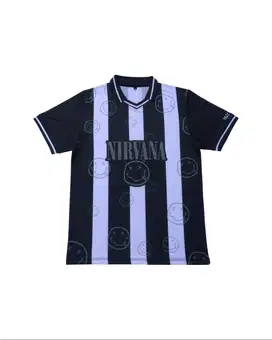 JERSEY NIRVANA // JERSEY BAND // JERSEY BOLA // KAOS NIRVANA // BADMIN