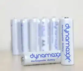 Baterai cas Dynamax Batre AA Rechargeabel Batrei Ces Charger