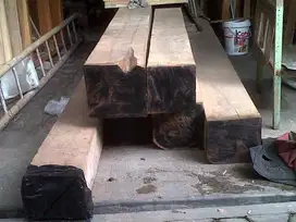 Jual balok kayu jati