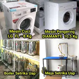 PERLENGKAPAN USAHA LAUNDRY|MESIN CUCI|Mesin Pengering | COD