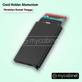 Card Holder Slim Slider Alumunium