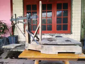 Timbangan kayu Lindeteves stokvis vintage Lawas antik kuno jadul